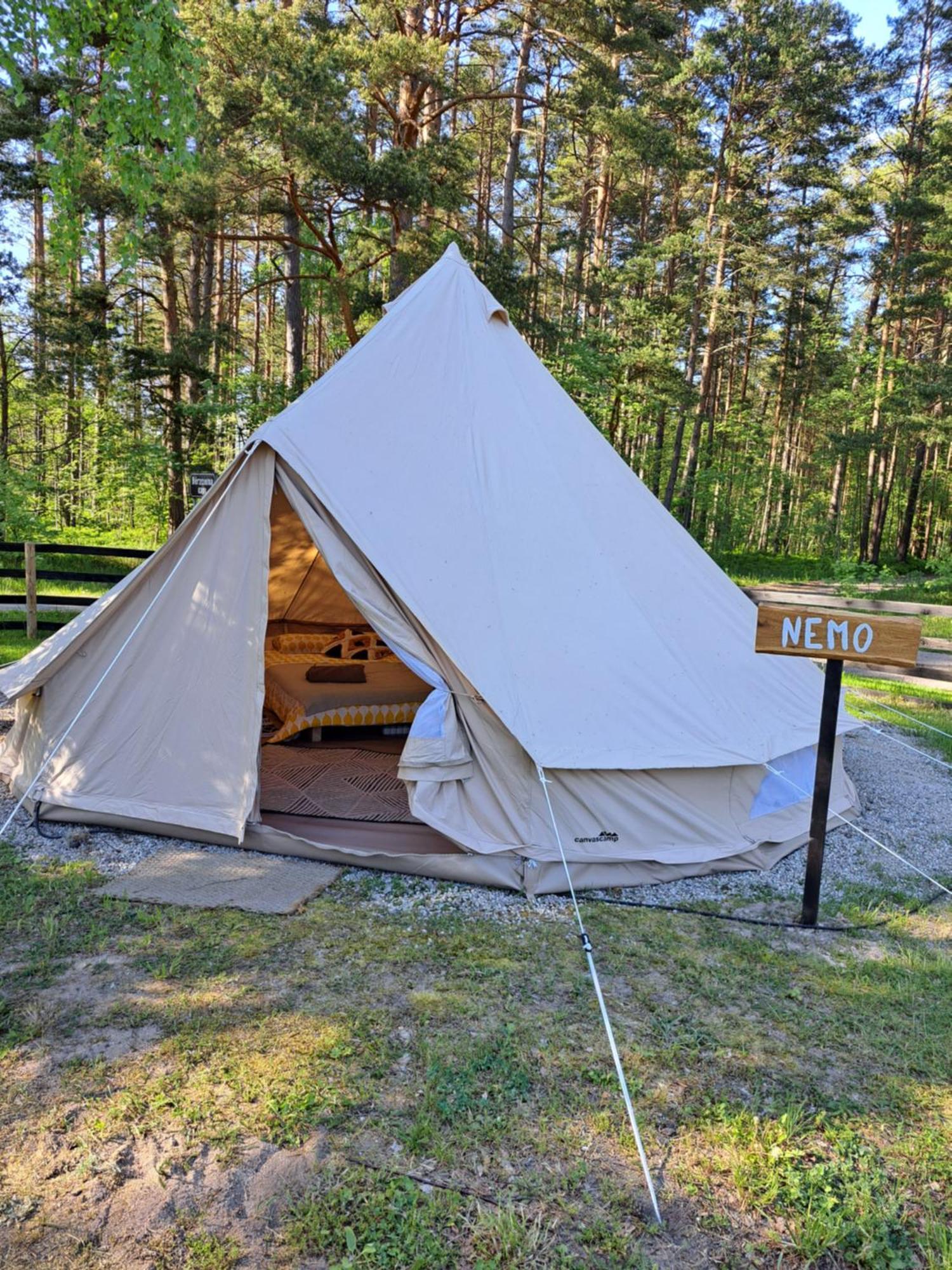 Glempings Berzciema Laguna Bērzciems Exterior foto